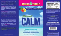 Natural CALM Raspberry-Lemon Flavor