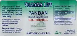 Label for Pandan