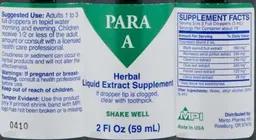 Label for Para A