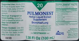 Label for Pulmonest