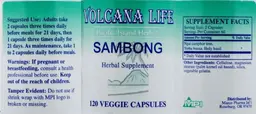 Label for Sambong
