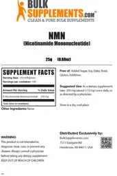 Label for NMN