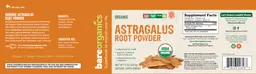 Label for Astragalus Root Powder