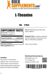 Label for L-Theanine