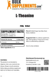 Label for L-Theanine