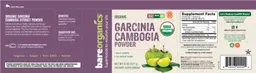 Label for Garcinia Cambogia