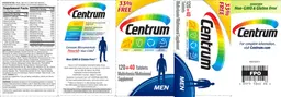 Label for Centrum Men