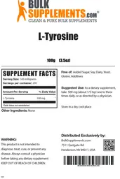 Label for L-Tyrosine