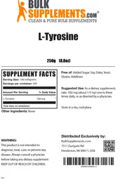 Label for L-Tyrosine