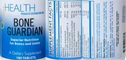 Label for Bone Guardian