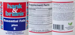 Label for Essential Fats Plus E