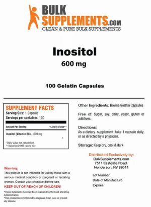 Inositol 600 mg