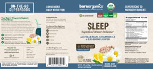 Sleep Natural Berry Lemonade Flavor