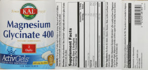 Magnesium Glycinate 400