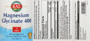 Magnesium Glycinate 400