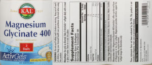 Magnesium Glycinate 400