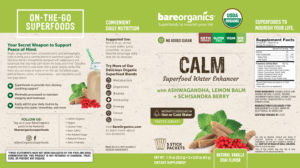 Calm Natural Vanilla Chai Flavor