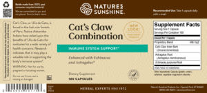 Cat's Claw Combination