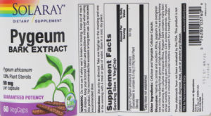 Pygeum Bark Extract 50 mg