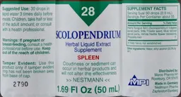Label for Scolopendrium