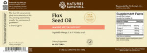 Flax Seed Oil
