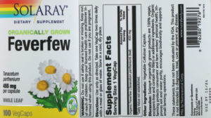 Feverfew 455 mg