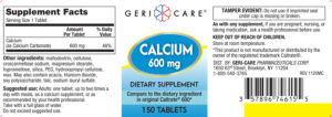 Calcium 600 mg
