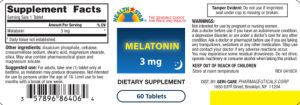 Melatonin 3 mg