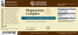 Label for Magnesium Complex