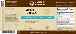 Label for Men's DHEA-M