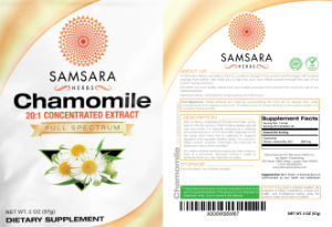 Chamomile 20:1 Concentrated Extract