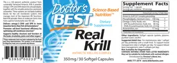 Label for Real Krill