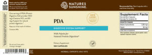 Label for PDA