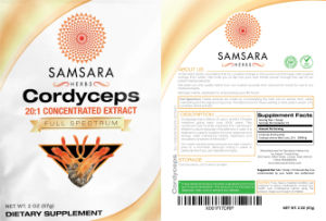 Cordyceps 20:1 Concentrated Extract