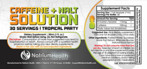 Caffeine + Nalt Solution Tropical Party