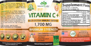Vitamin C + 1,700 mg