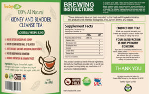 Kidney and Bladder Cleanse Tea