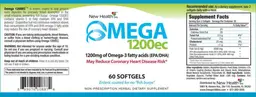 Label for Omega 1200Ec