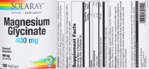 Magnesium Glycinate 400 mg