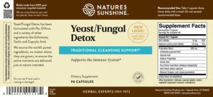 Yeast/Fungal Detox