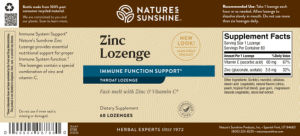 Zinc Lozenge