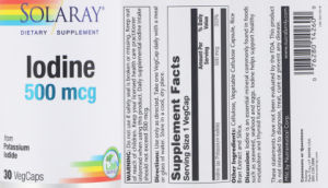 Iodine 500 mcg