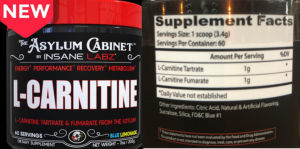 L-Carnitine Blue Lemonade