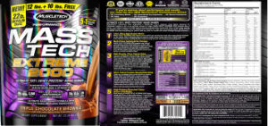 Mass Tech Extreme 2000 Triple Chocolate 