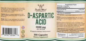 D-Aspartic Acid 2000 mg