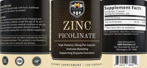 Zinc Picolinate 50 mg