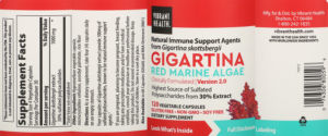 Gigartina Red Marine Algae