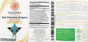 Tick Immune Support Herbal Extract