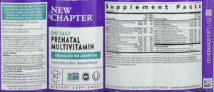 One Daily Prenatal Multivitamin