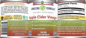Apple Cider Vinegar 500 mg
